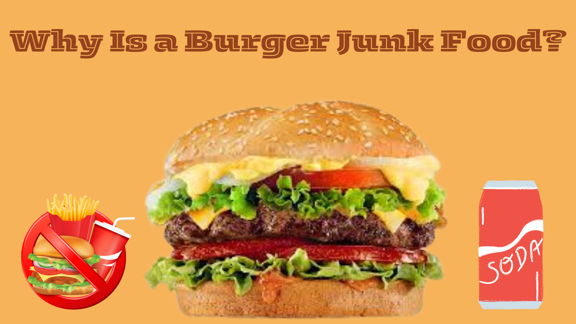 Why Is a Burger Junk Food?