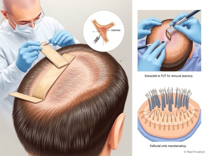 FUT (Follicular Unit Transplantation) / Strip Method