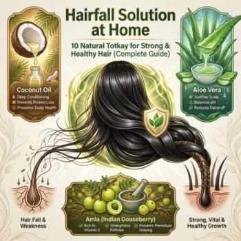 hairfall solution at home